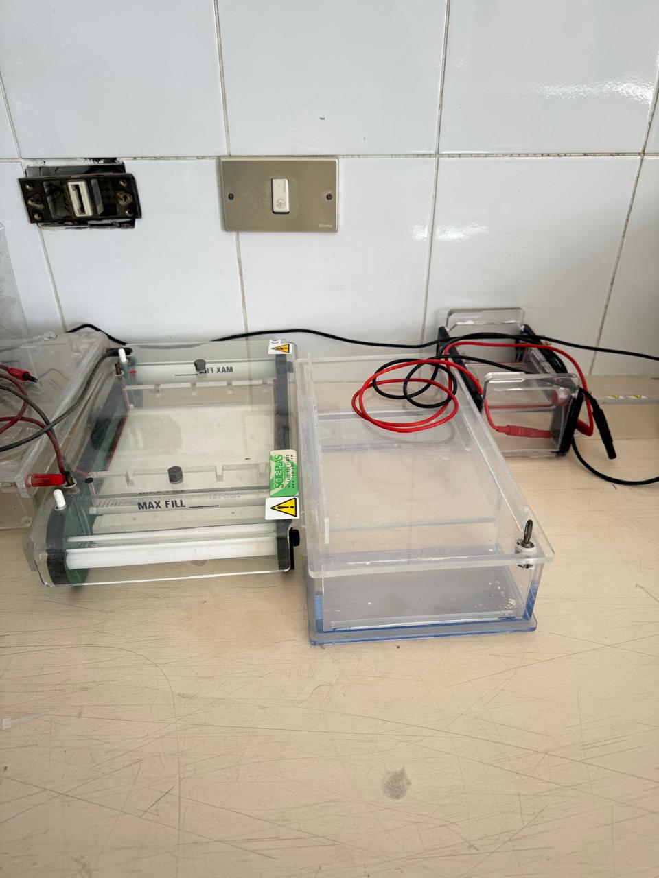 Horizontal Electrophoresis cell